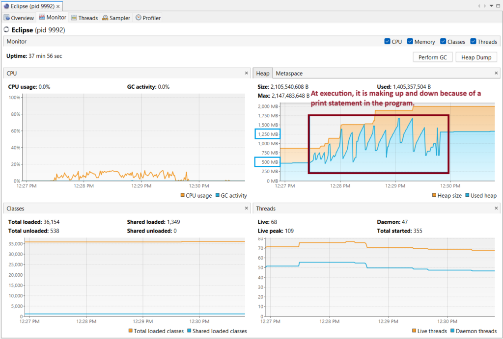 Java Memory Leak