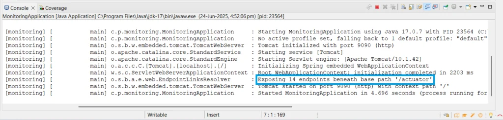 How to enable actuators endpoint in Spring Boot